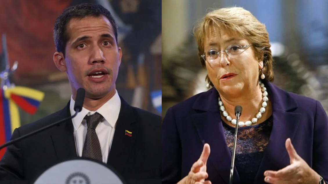 Guaidó pidió a Bachelet que constate 