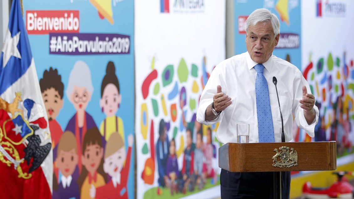 Piñera: Ojalá a nadie se le ocurra hacer una tómbola o algoritmo para elegir prekinder y kinder