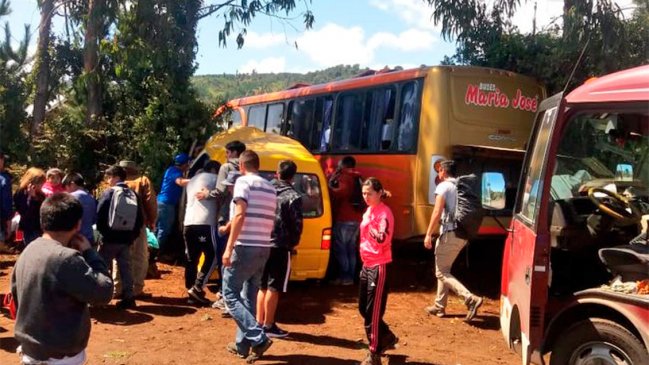 Niña murió en accidente de bus escolar en Cañete