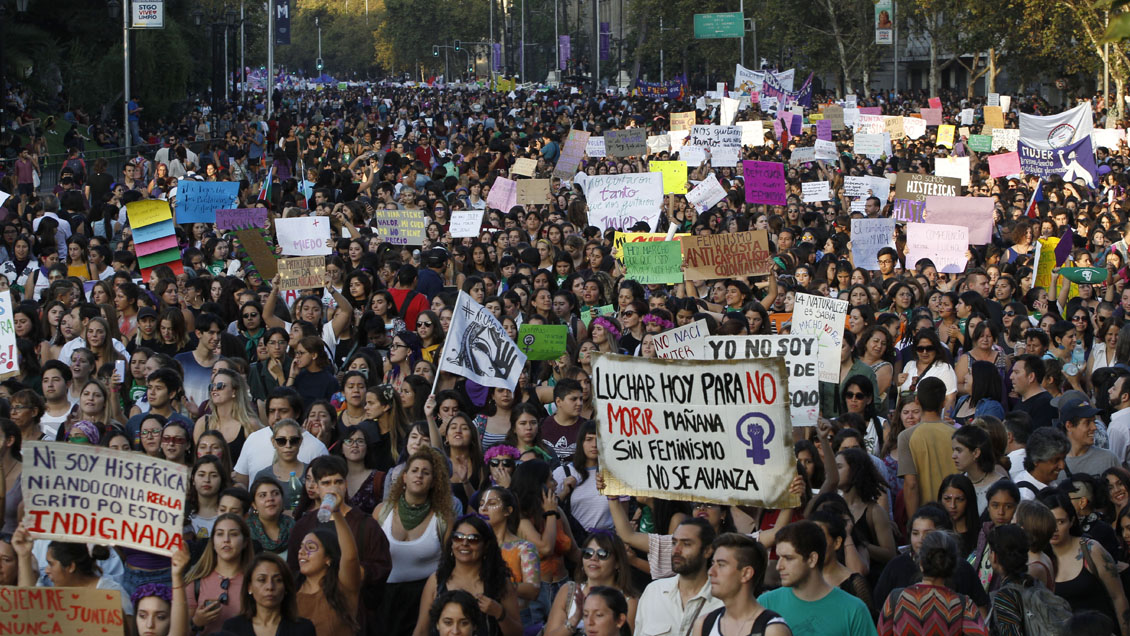 Llegó el día: La huelga general feminista de este 8M