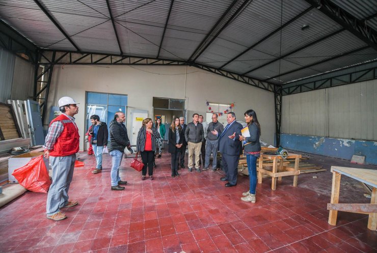 Comienzan trabajos para la habilitación del Centro Cultural de Chillán