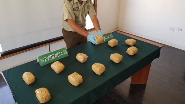 Arica: Tres sujetos fueron detenidos por una transacción de droga en el valle de Azapa