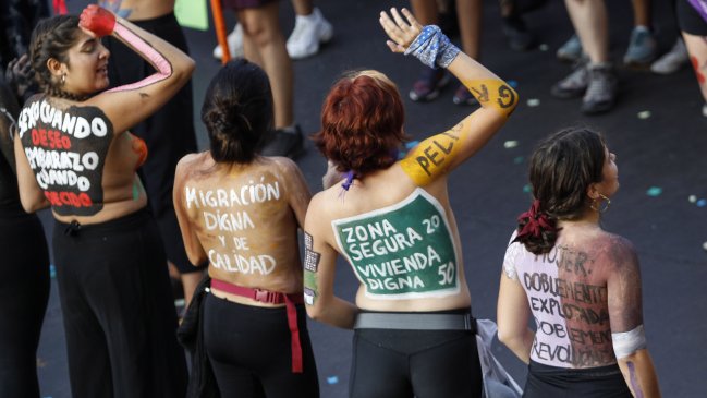 Multitudinarias marchas feministas se tomaron las principales ciudades del país