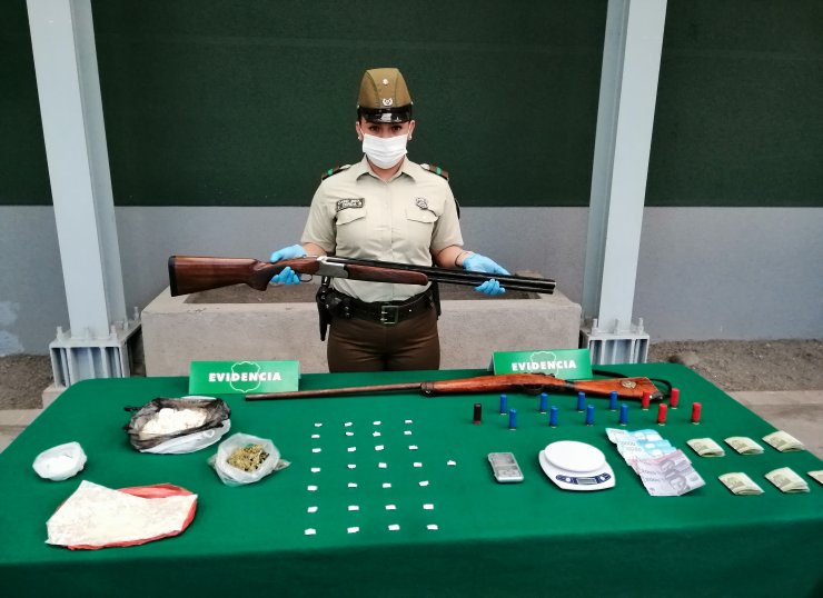 Carabineros incautó 12 mil dosis de droga en operativo realizado en Chillán