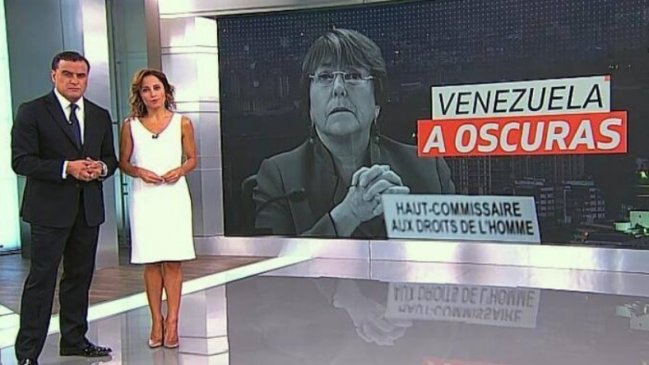 CNTV recibió más de 170 denuncias por uso de imagen de Bachelet en apagón en Venezuela