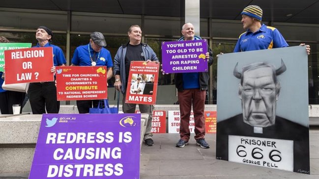 Cardenal australiano George Pell fue condenado a seis años de prisión por pederastia