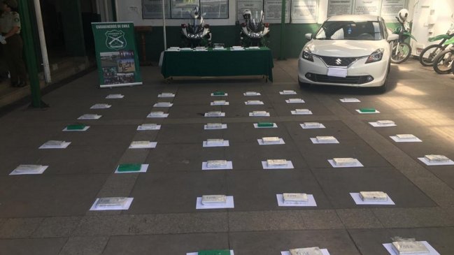 Logran el mayor decomiso de clorhidrato de cocaína pura en el Biobío
