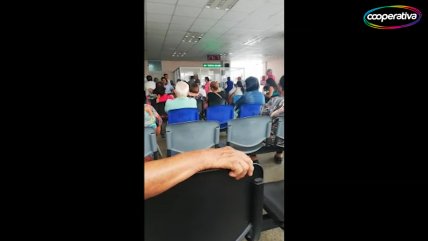   Usuaria tuvo día de furia en el Hospital Regional de Iquique 