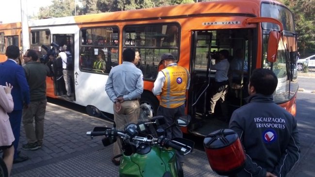 Fiscalización masiva en el Transantiago: 15 mil controles en un día