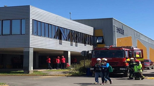 Fuga de amoníaco deriva en sumario y clausura de sala en embotelladora de Coronel
