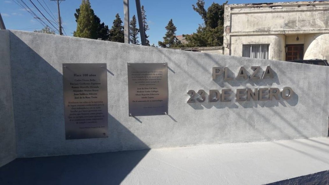 Sacarán polémica placa conmemorativa a obreros caídos en 1919 en Puerto Natales