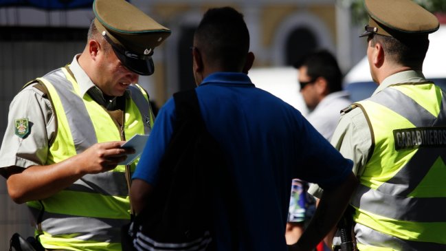 Carabineros realizó más de 70 mil controles de identidad a menores de edad en un año