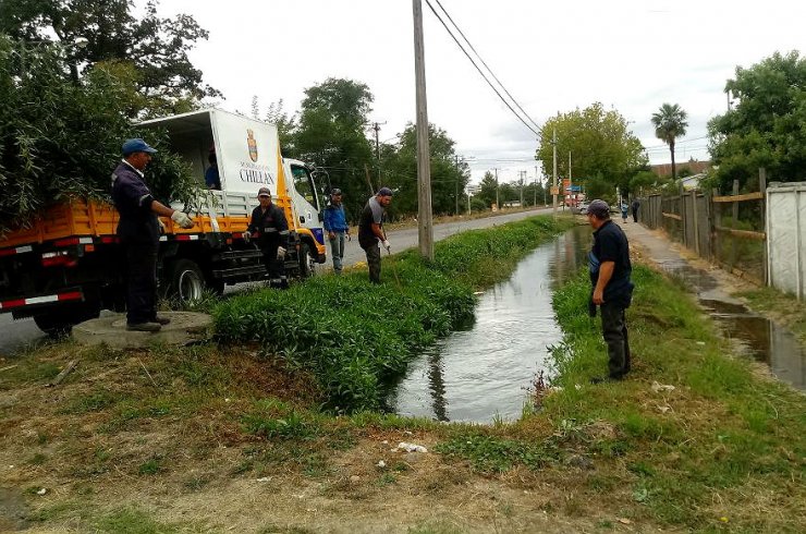Con limpieza de canales y esteros, inician 