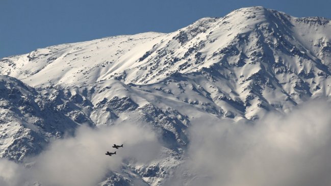 Estudio comprobó contaminación en nieve de Cordillera de Los Andes