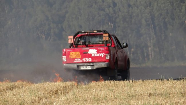 Gobernador llamó a la precaución por quemas agrícolas en la Región de La Araucanía