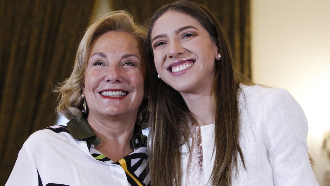 Cecilia Morel recibió en La Moneda a esposa de Juan Guaidó