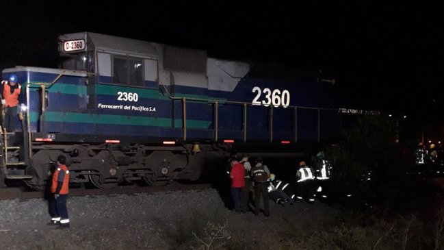 Adolescente en riesgo vital tras ser atropellado por un tren en Maipú