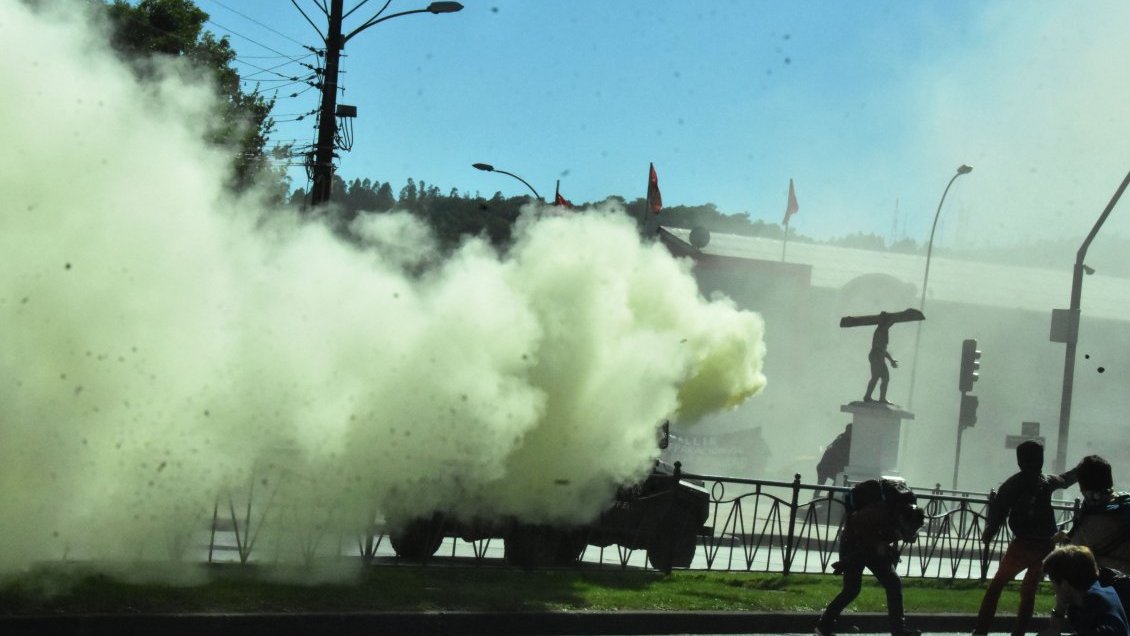 Denuncian que menores fueron maltratados durante marcha en Temuco