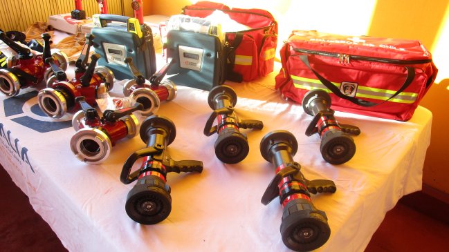 Chañaral: Bomberos compró equipamiento con dineros requisados en procedimiento policial