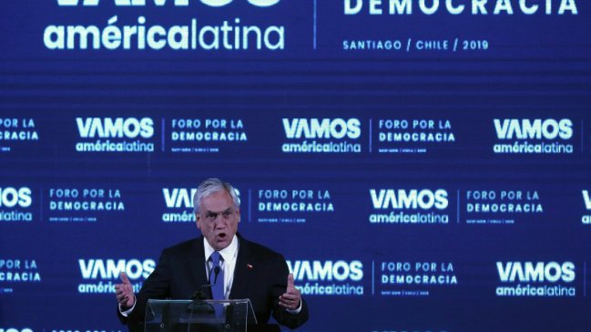 Piñera: Espero que todos comprendan la importancia de las buenas relaciones con todos los países
