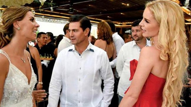 Peña Nieto apareció en público con nueva novia tras el fin de su matrimonio