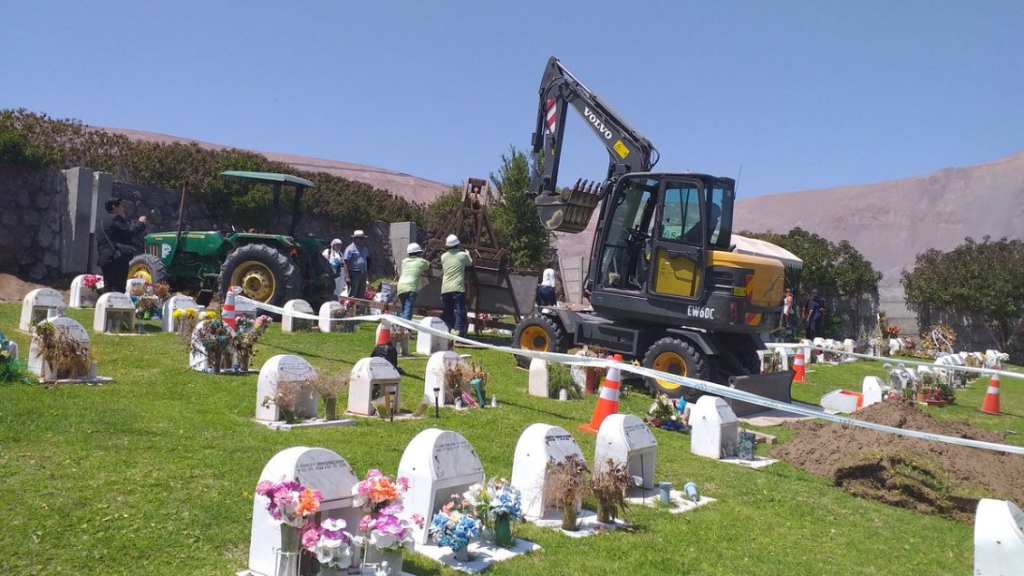 Exhumaron cuerpo de conscripto que protagonizó tiroteo en Iquique