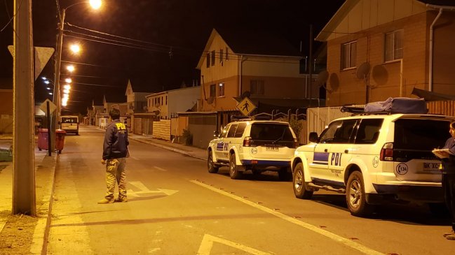 Adolescente murió tras recibir un disparo en la espalda en Rancagua