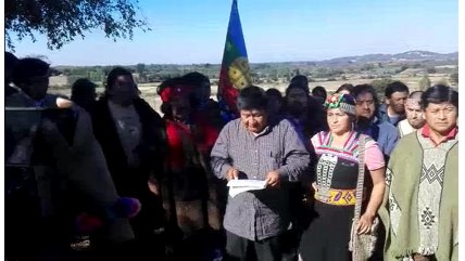  Comunidades mapuches anuncian nueva marcha en Temuco  