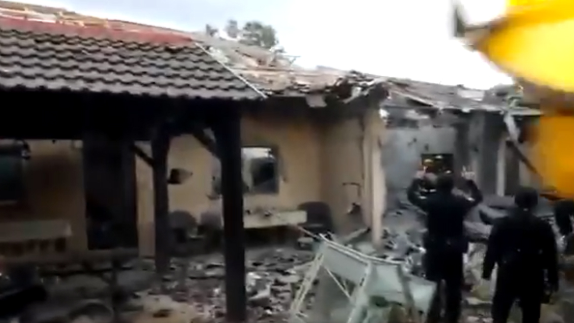 Un cohete cayó sobre una casa al norte de Tel Aviv y dejó al menos siete heridos