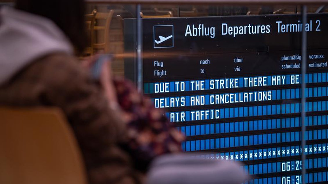 Lufthansa cancela unos 20 vuelos en Frankfurt por problemas de software