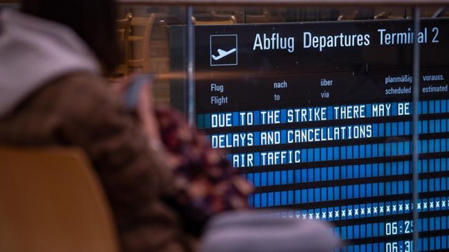 Lufthansa cancela unos 20 vuelos en Frankfurt por problemas de software