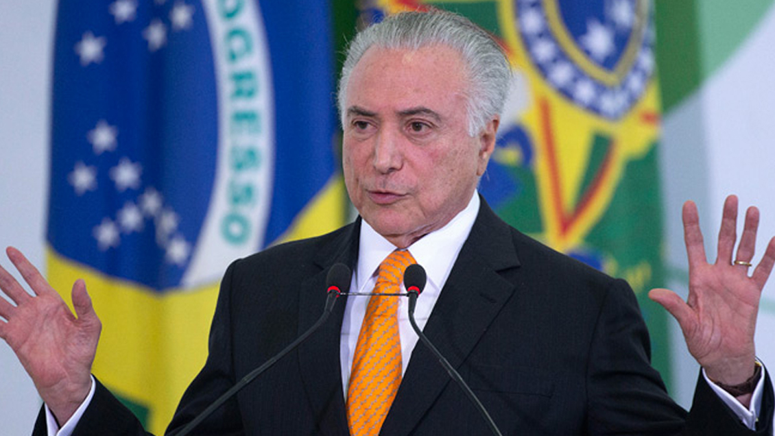 Fiscalía brasileña pide que Temer sea enjuiciado en otro caso de corrupción
