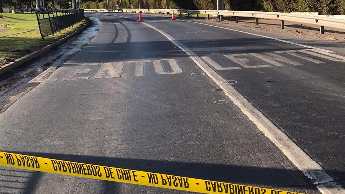 Suspenden tránsito hacia San José de Maipo por homicidio en sector Las Vizcachas
