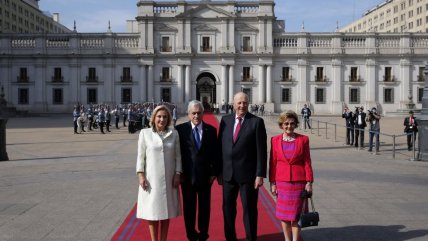  Presidente Piñera recibió a los reyes de Noruega  