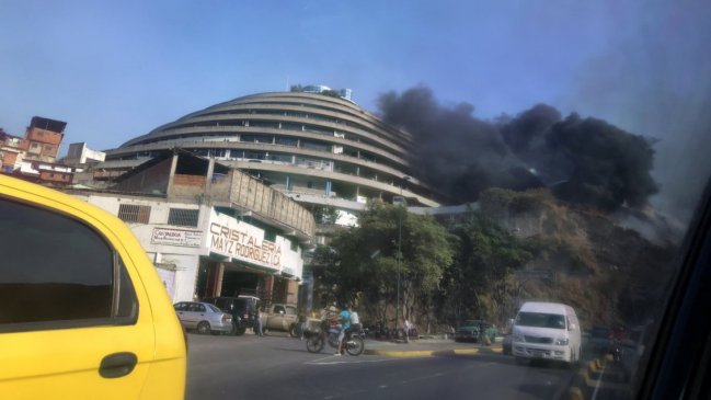 Venezuela: Incendio en cercanías de principal cárcel para opositores