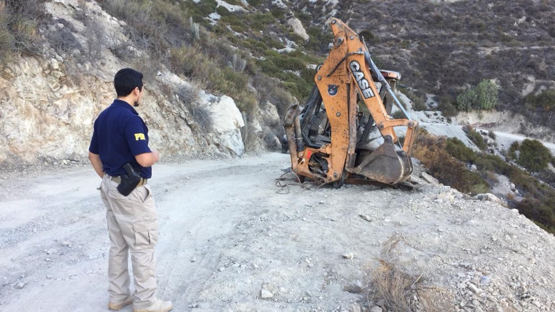 Desvalijaron retroexcavadora y robaron sus piezas avaluadas en 25 millones