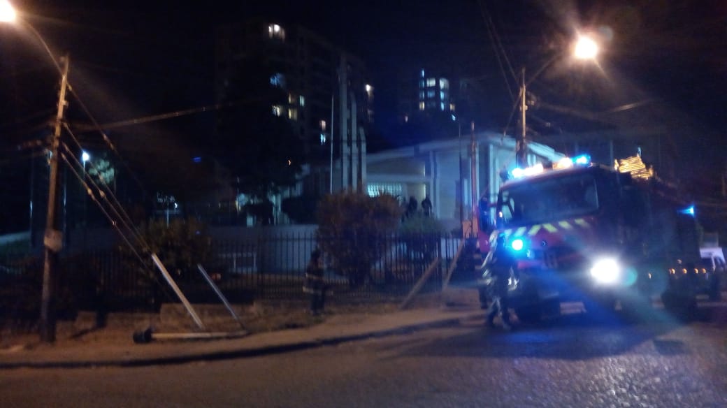 Concepción: Vecinos enfrentaron a turba que atacó el barrio y una capilla mormona