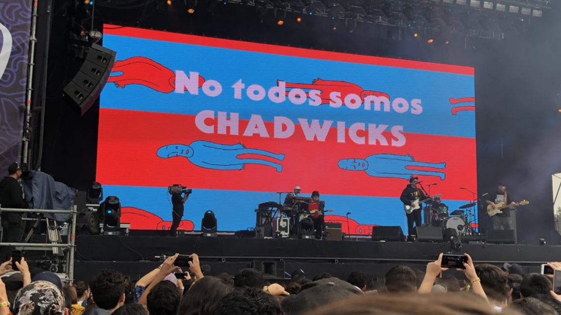 Los mensajes políticos y sociales que Portugal. The Man mostró en Lollapalooza Chile