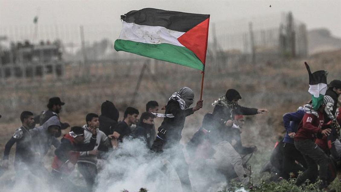 Protesta en Gaza dejó tres palestinos fallecidos y 60 heridos