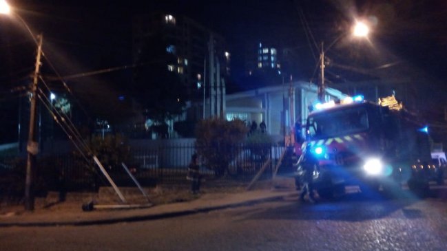 Concepción: Vecinos enfrentaron a turba que atacó el barrio y una capilla mormona