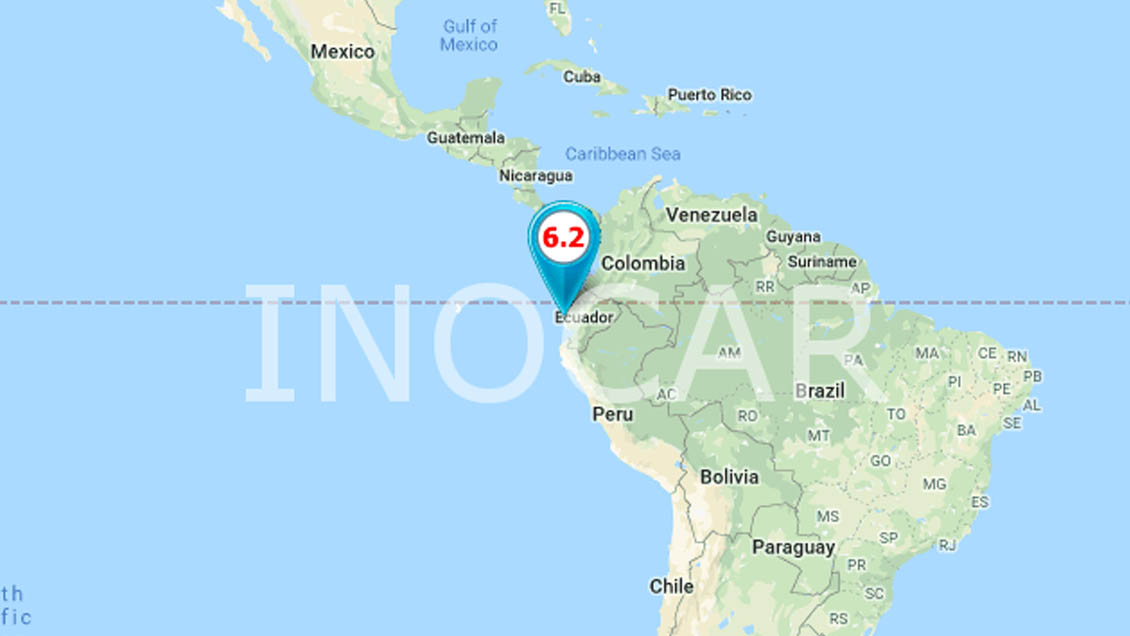 Una serie de sismos en la costa de Ecuador alarmó a la población durante la madrugada