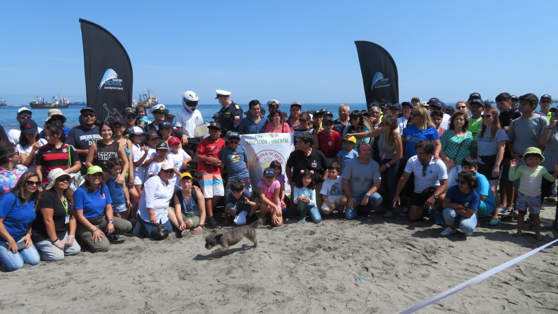 Retiran tres toneladas de basura de playa El Colorado