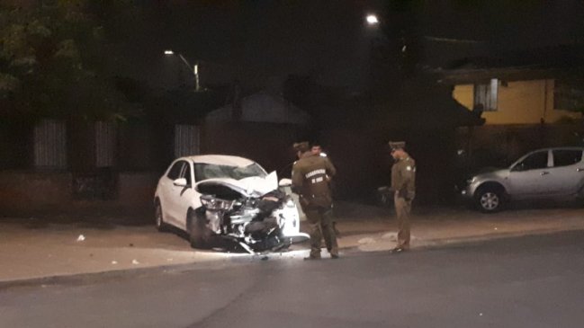 Accidente de tránsito dejó una motociclista fallecida en Quinta Normal