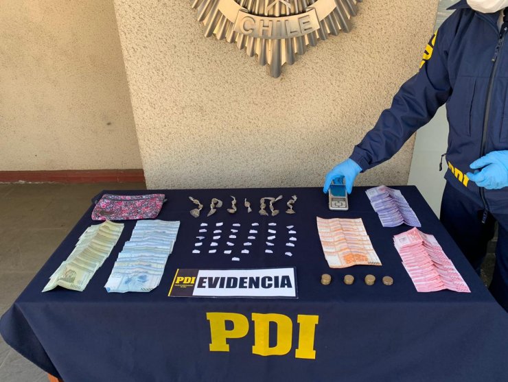 Chillán: Descubren drogas en detención de prófugo por robo