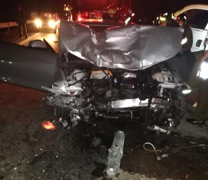 Un fallecido y tres lesionados dejó un accidente de tránsito en Curicó.