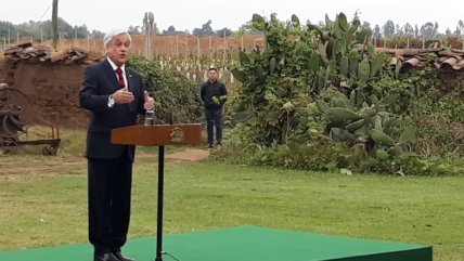  Presidente Piñera confundió el significado de Talca y Maule  