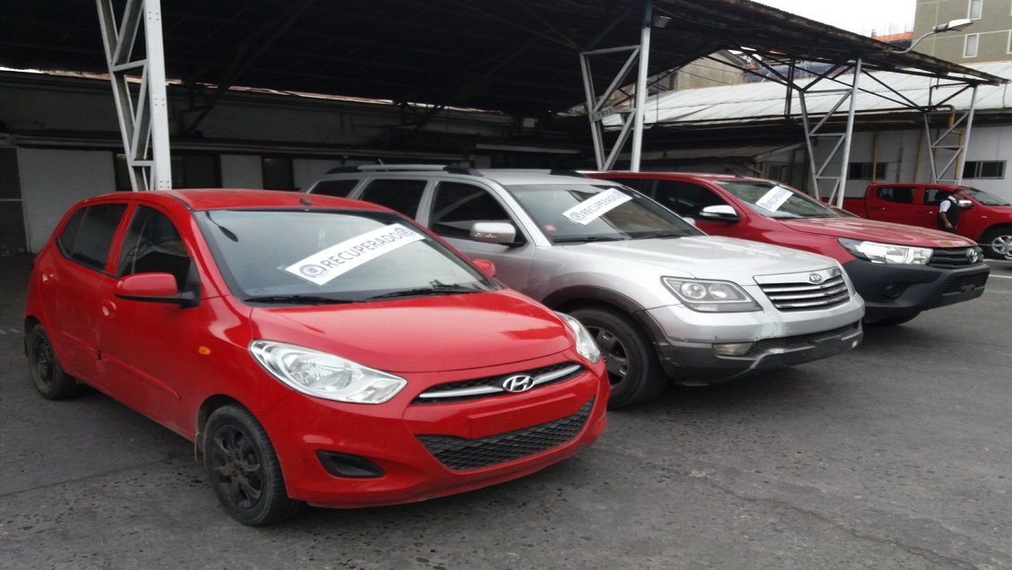 Recuperan autos robados que circulaban con patentes falsas en el Biobío