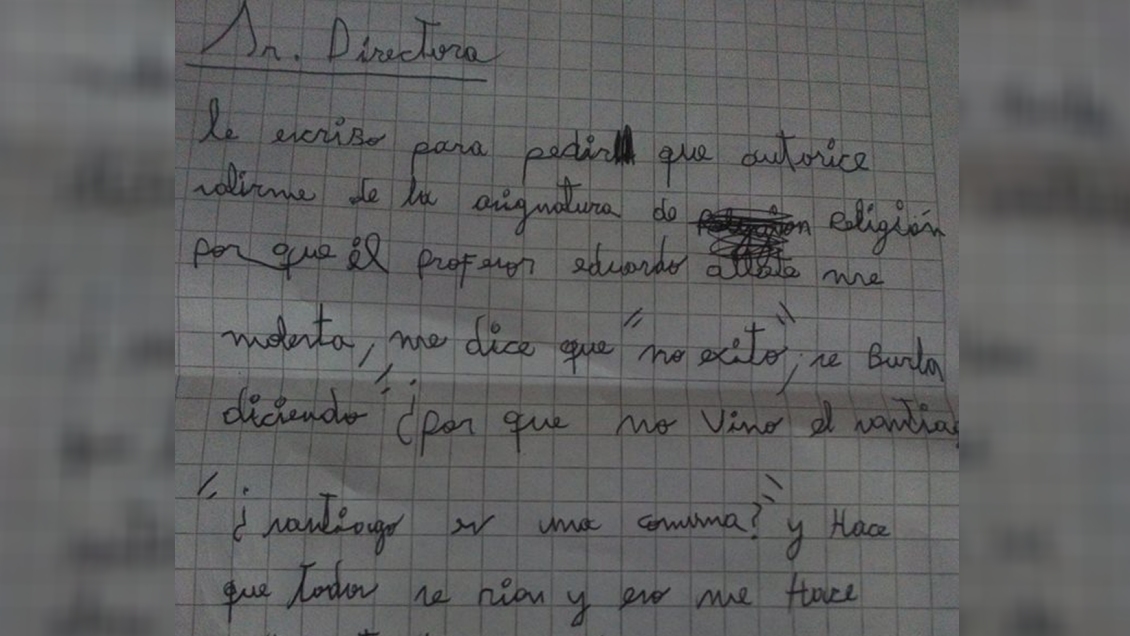 Indignante denuncia: Niño con autismo acusó bullying de profesor