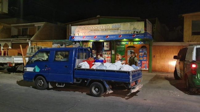 Arica: Sujeto fue sorprendido robando especies desde un almacén del sector norte