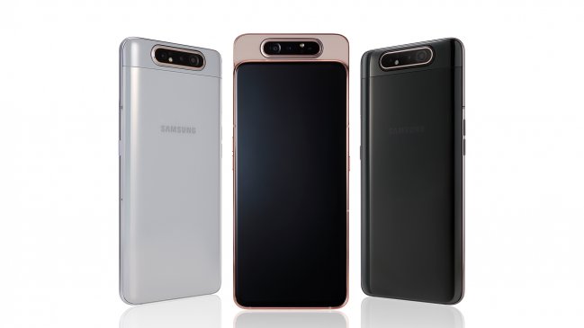 Samsung lanzó teléfono con cámara rotativa